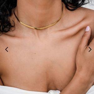 Ellie Vail Gold Snake Choker